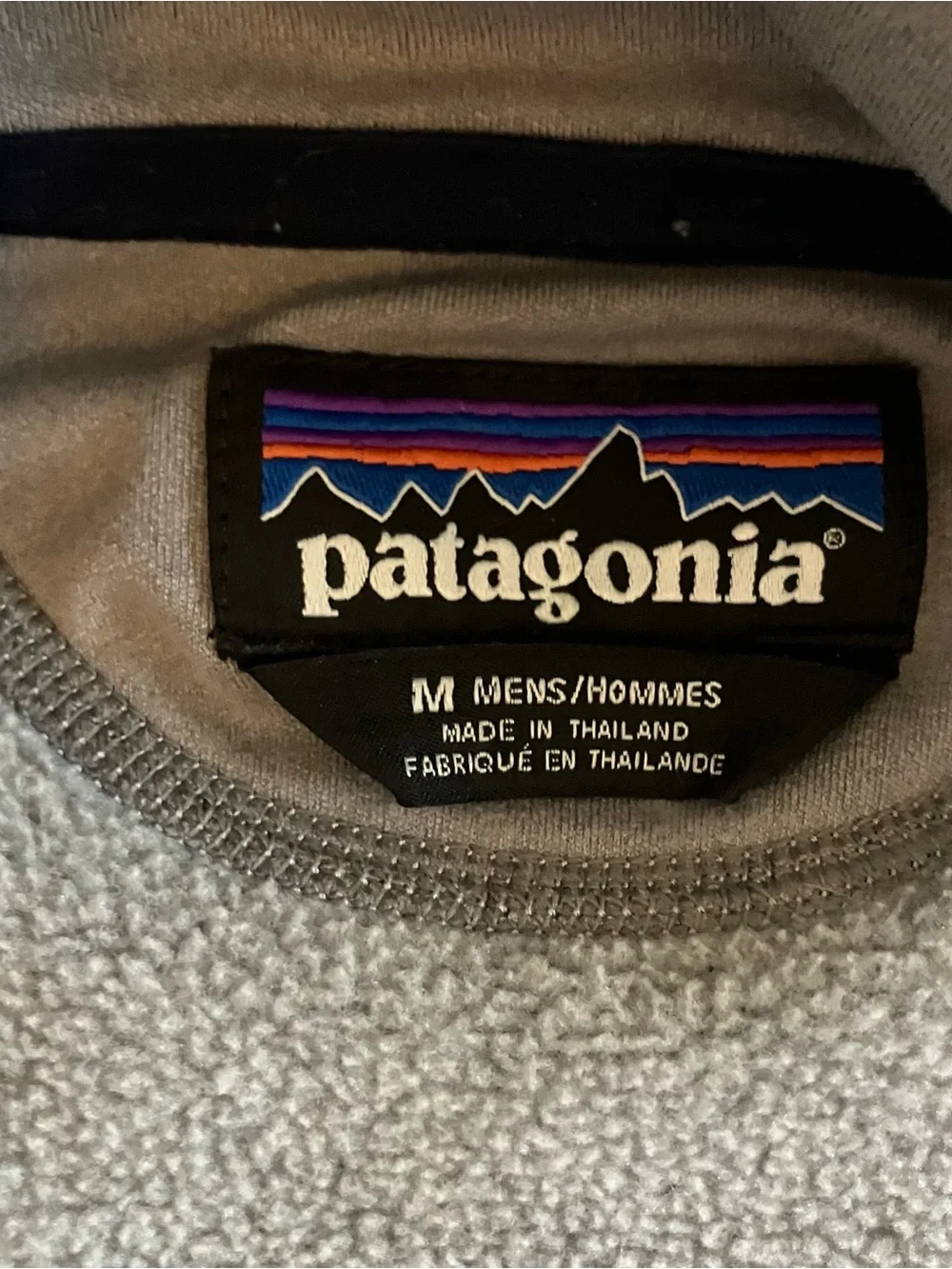 Patagonia Grey Gorpcore Lightweight Better Sweater Marsupial Pullover Medium